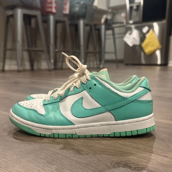 Nike Shoes - Nike Dunks low Green Glow